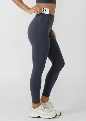 Lorna Jane Booty Lift And Support Pocket Full Length Leggings - Canyon
