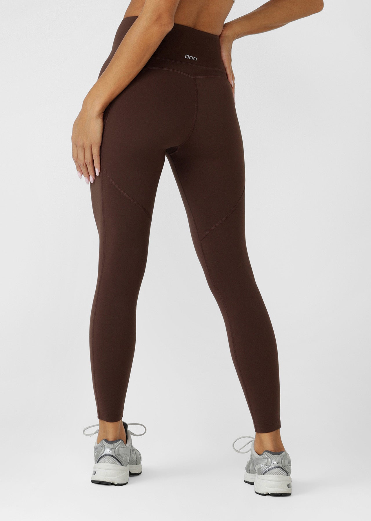 Lorna Jane Booty Lift And Support Pocket Full Length Leggings - Espresso