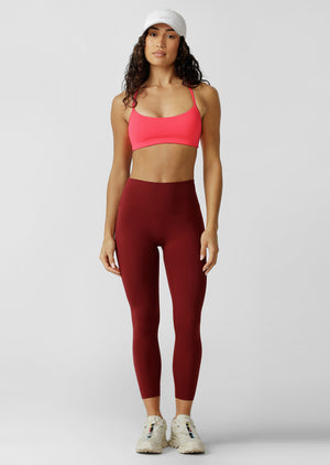 Lorna Jane Lotus Adjustable Sports Bra - Neon Watermelon