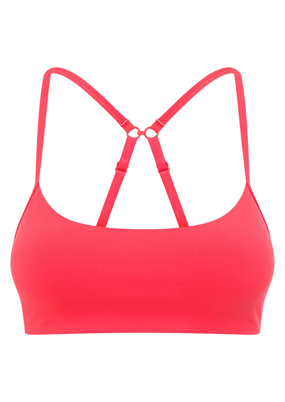 Lorna Jane Lotus Adjustable Sports Bra - Neon Watermelon