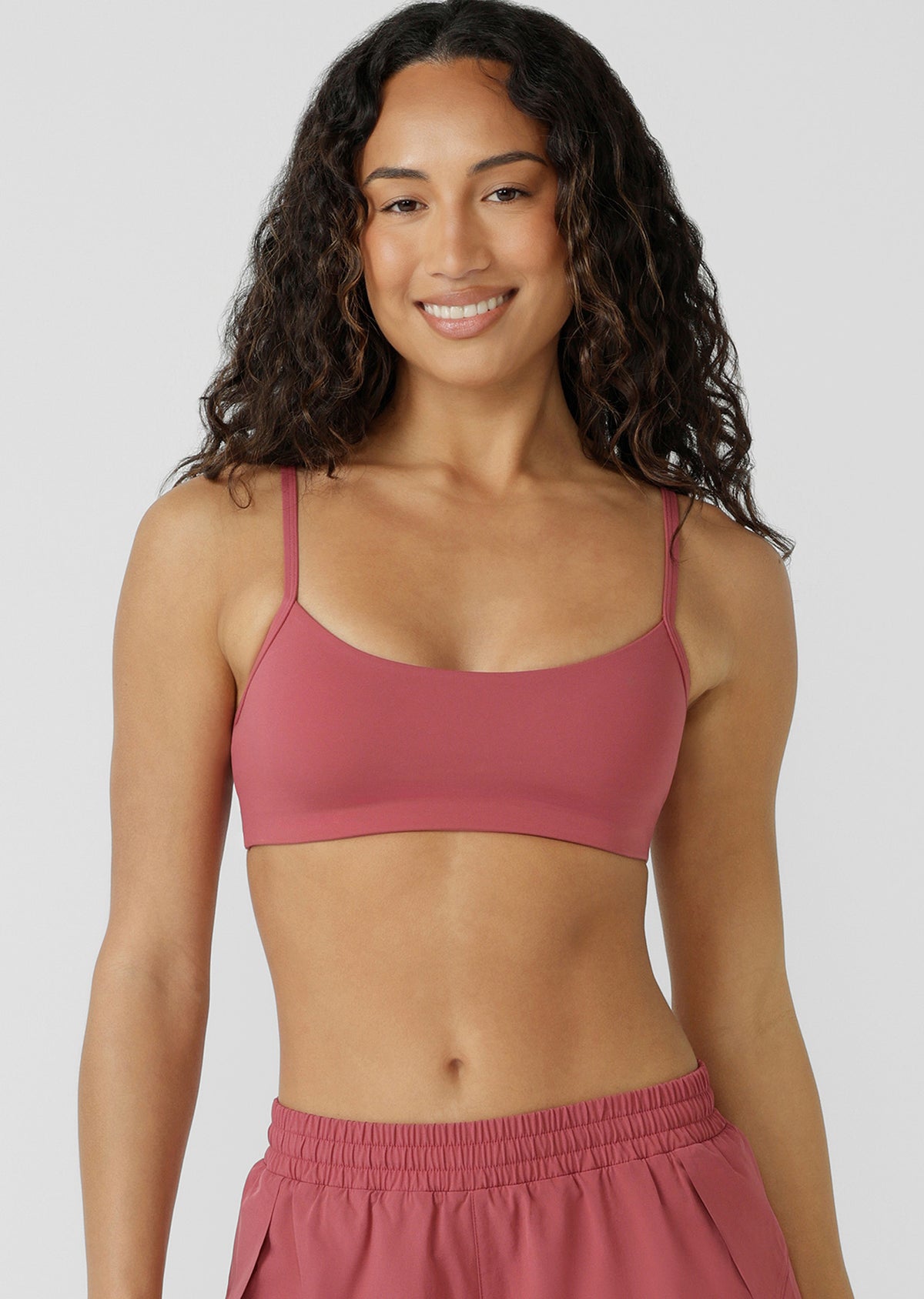Lorna Jane Lotus Adjustable Sports Bra - Raspberry Sorbet