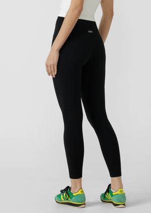 Lorna Jane Lotus No Ride Phone Pocket Ankle Biter Leggings - Black