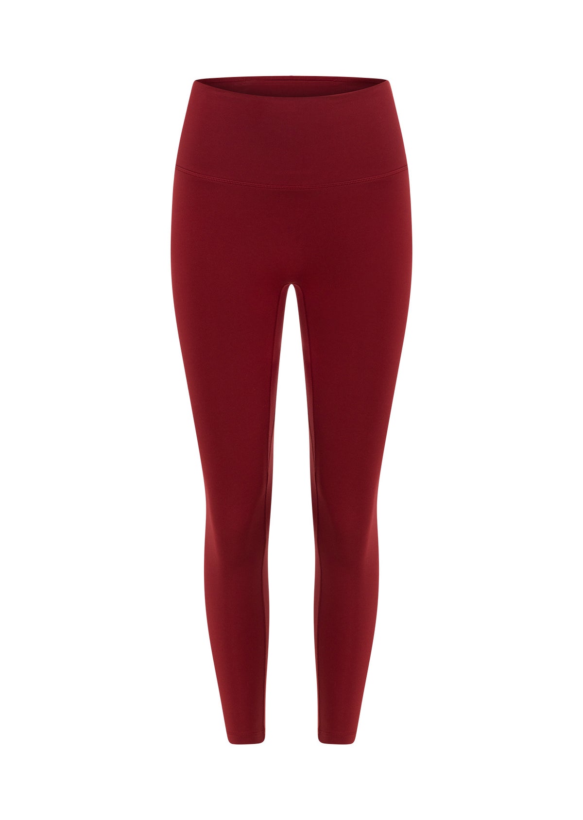 Lorna Jane Lotus Phone Pocket Ankle Biter Leggings - Cherry