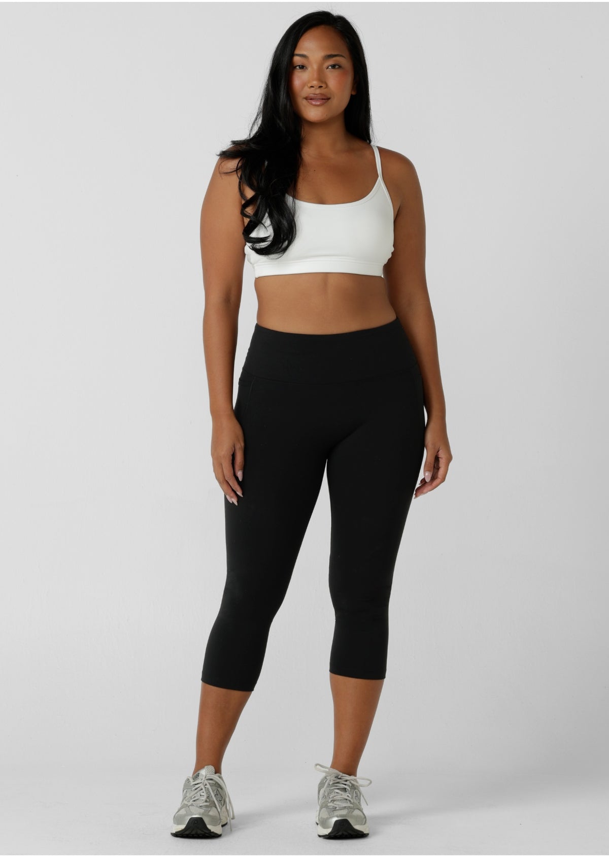 Lorna Jane Amy 2 Pocket 7/8 Leggings - Black