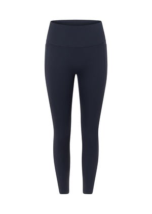 Lorna Jane Amy 2 Pocket Ankle Biter Leggings - Platinum Navy