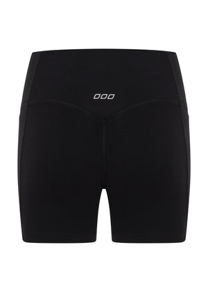 Lorna Jane Amy No Chafe 2 Pocket 14cm Bike Shorts - Black