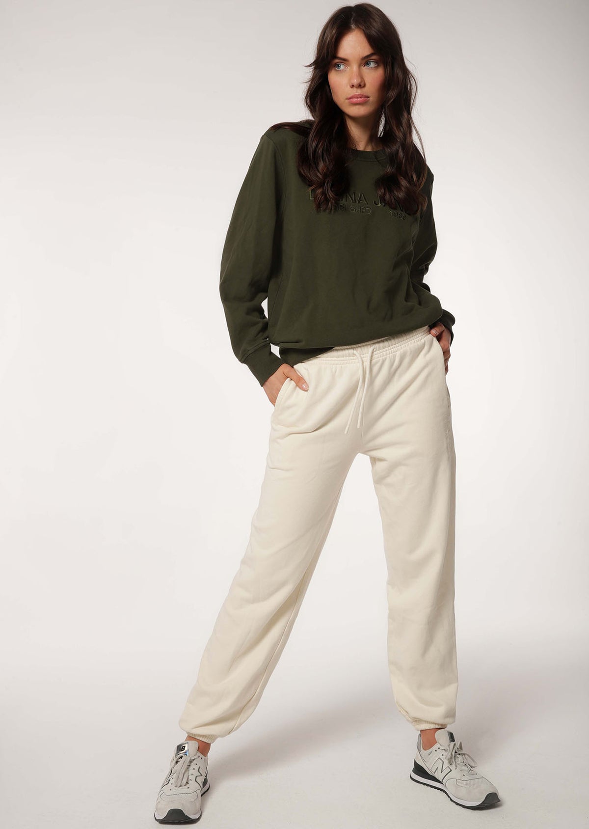 Lorna Jane Iconic Sweat - Luxury Green