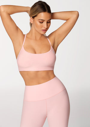 Lorna Jane Sammy Sports Bra - Peony Marl