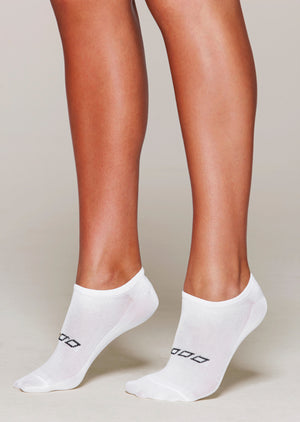 Lorna Jane Secret Socks - White/Black