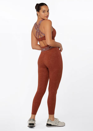 Lorna Jane Tempo Sports Bra - Washed Spice