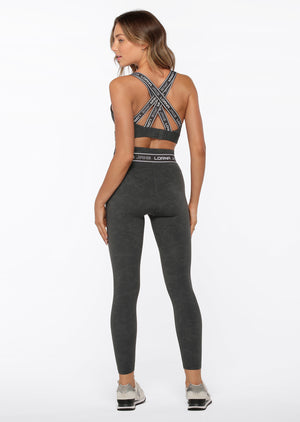 Lorna Jane Tempo Sports Bra - Washed Titanium