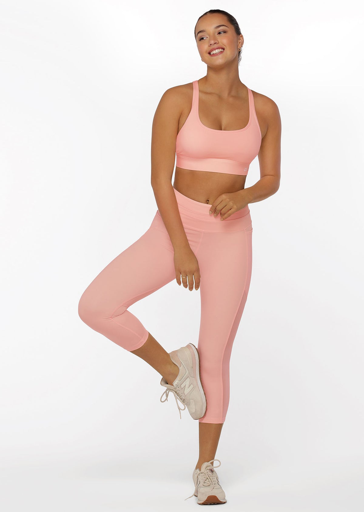 Lorna Jane Ultra Hold Sports Bra - Blushed Pink