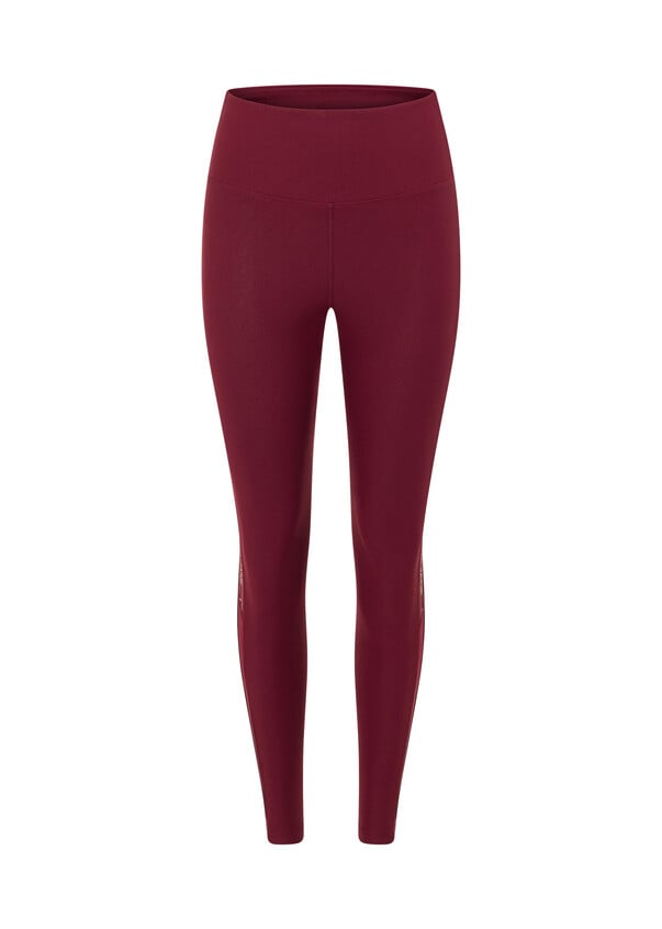All In Excel No Chafe Ankle Biter Leggings | Red | Lorna Jane AU
