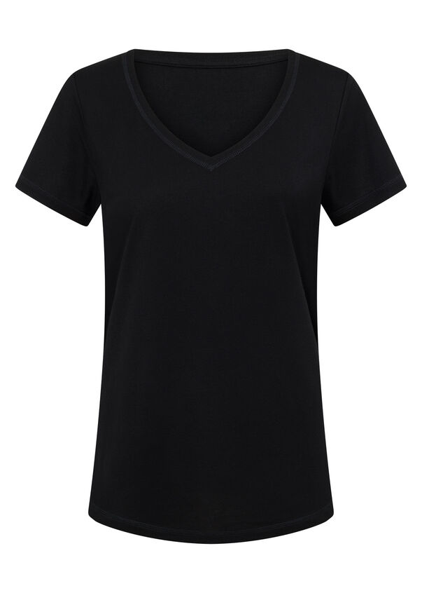 Frankie Active T-Shirt | Black | Lorna Jane AU | Lorna Jane AU