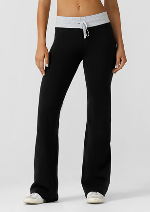 Buy Women Flared Track Pants with Pocket Inserts Online at Best