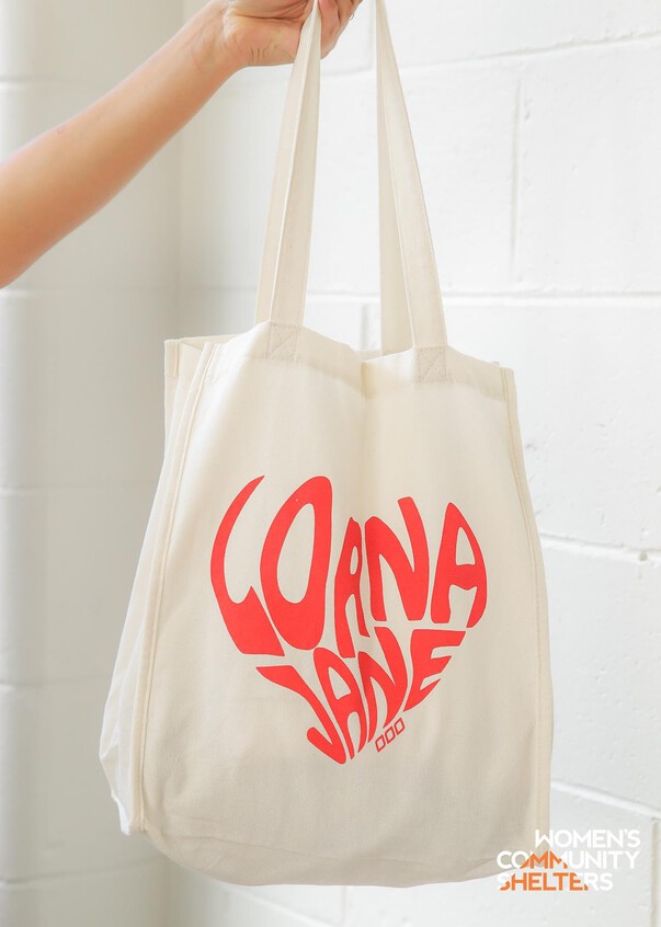 Charity Love Tote Bag | Neutral | Lorna Jane AU