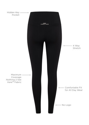 All Day Lotus Thermal No Chafe Full Length Leggings | Black | Tights and  Leggings | Lorna Jane USA