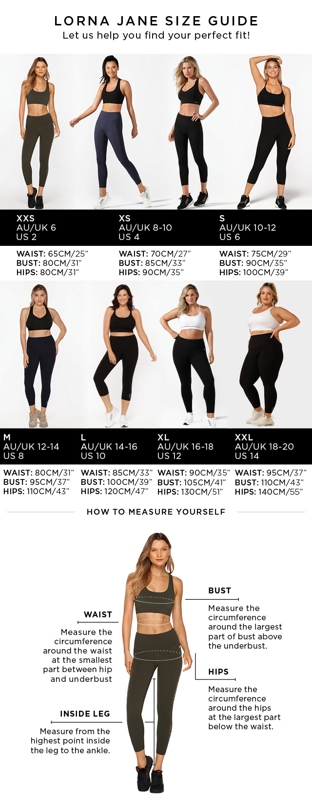 Size Chart | Find Your Perfect Fit