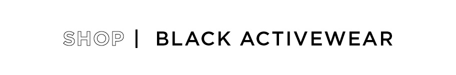 Shop Black Activewear Styles