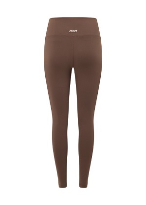 chocolate brown thermal leggings