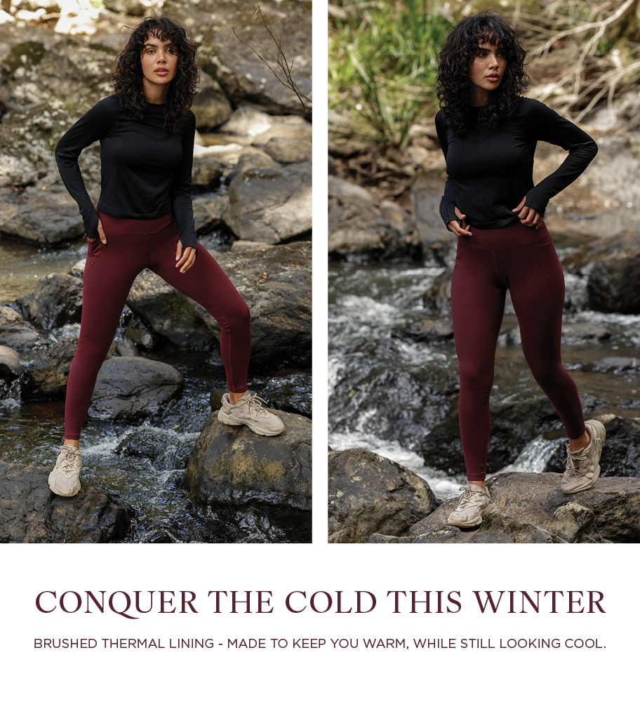 Winter Thermal Fleece Thicken Long Skirt Leggings | Claire & Clara-daiichi.edu.vn